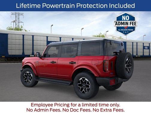 Ruby Red Metallic 2026 Ford Bronco Outer Banks