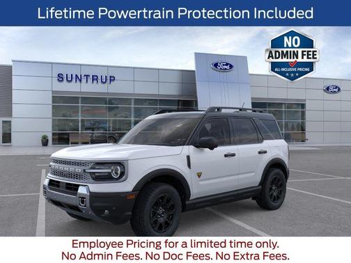 Oxford White 2026 Ford Bronco Sport Badlands