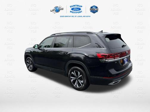 Deep Black Pearl Effect 2024 Volkswagen Atlas 2.0T SE