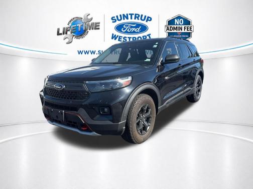 Black Metallic 2023 Ford Explorer Timberline