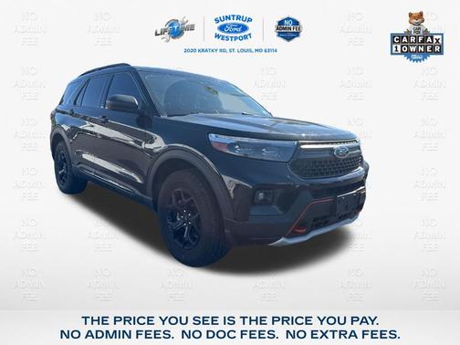 Black Metallic 2023 Ford Explorer Timberline