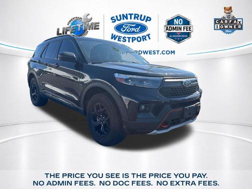 Black Metallic 2023 Ford Explorer Timberline