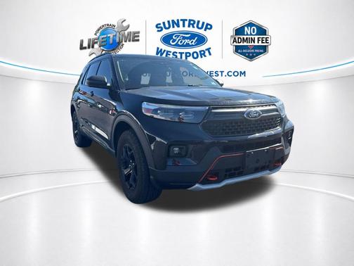 Black Metallic 2023 Ford Explorer Timberline