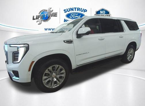 Summit White 2025 GMC Yukon XL Denali
