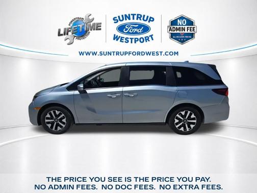 Solar Silver Metallic 2025 Honda Odyssey EX-L