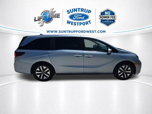 Solar Silver Metallic 2025 Honda Odyssey EX-L