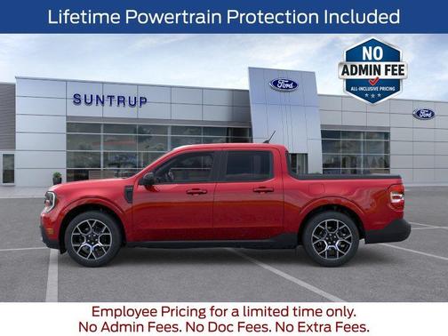 Ruby Red Metallic 2026 Ford Maverick Lariat