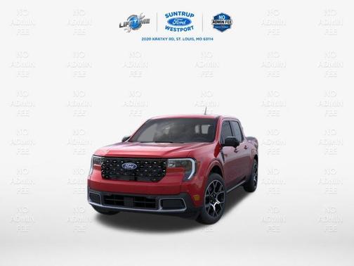 Ruby Red Metallic 2026 Ford Maverick Lariat
