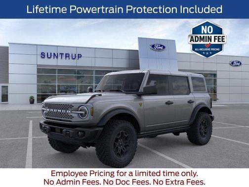 Carbonized Gray Metallic 2026 Ford Bronco Badlands