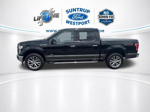 Shadow Black 2017 Ford F-150 XLT