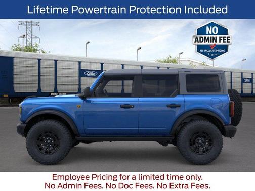Velocity Blue Metallic 2026 Ford Bronco Badlands