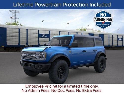 Velocity Blue Metallic 2026 Ford Bronco Badlands