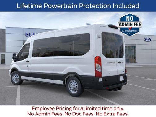 Oxford White 2026 Ford Transit-350 XLT