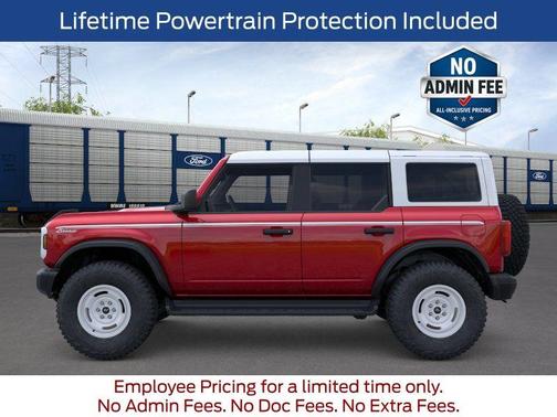 Ruby Red 2026 Ford Bronco Heritage Edition