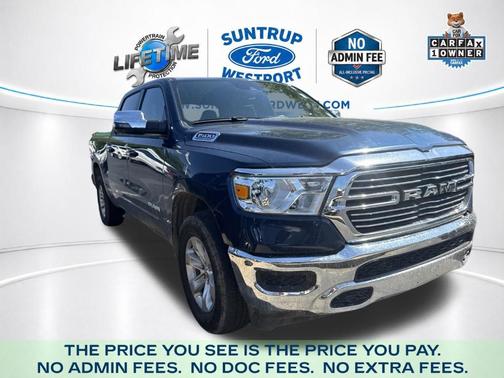 Patriot Blue Pearlcoat 2024 RAM 1500 Laramie