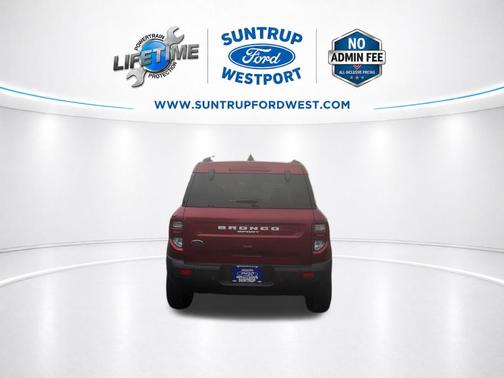 Ruby Red Metallic Tinted Clearcoat 2025 Ford Bronco Sport Big Bend