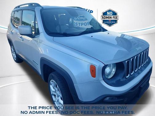 Glacier Metallic 2015 Jeep Renegade Latitude