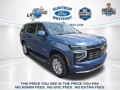 Lakeshore Blue Metallic 2025 Chevrolet Tahoe LT