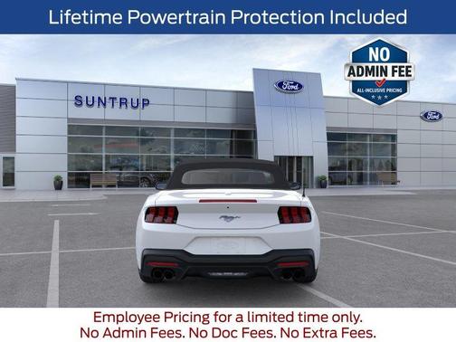 Oxford White 2026 Ford Mustang EcoBoost Premium