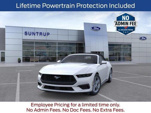 Oxford White 2026 Ford Mustang EcoBoost Premium