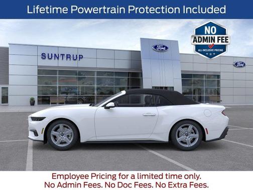 Oxford White 2026 Ford Mustang EcoBoost Premium