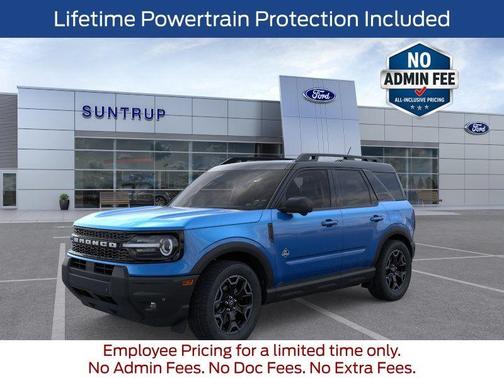 Velocity Blue Metallic 2025 Ford Bronco Sport Outer Banks