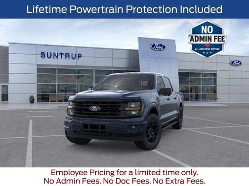 Antimatter Blue Metallic 2026 Ford F-150 XLT