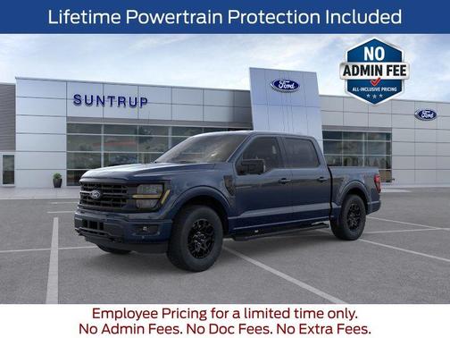 Antimatter Blue Metallic 2026 Ford F-150 XLT