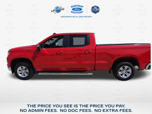 Cherry Red Tintcoat 2022 Chevrolet Silverado 1500 LT