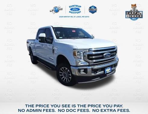 Oxford White 2021 Ford F-250 Lariat