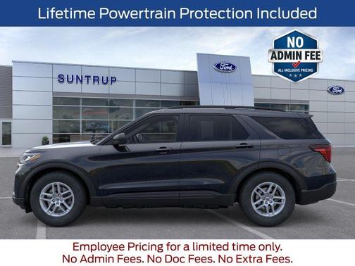 Agate Black Metallic 2026 Ford Explorer Active