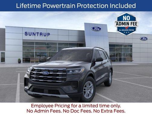 Agate Black Metallic 2026 Ford Explorer Active