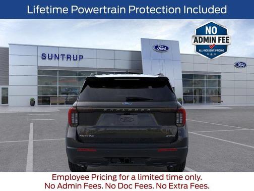 Agate Black Metallic 2026 Ford Explorer Active