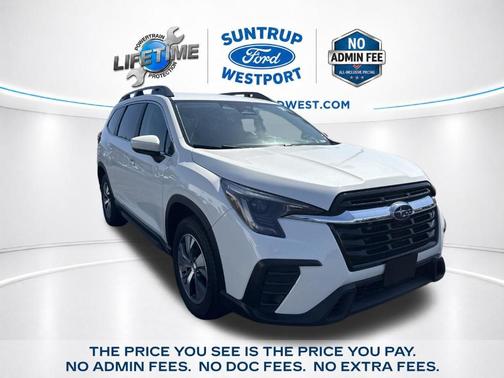 Crystal White Pearl 2024 Subaru Ascent Premium