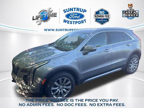 Silver Metallic 2023 Cadillac XT4 Premium Luxury