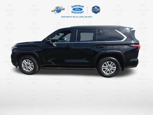 Midnight Black Metallic 2025 Toyota Sequoia SR5