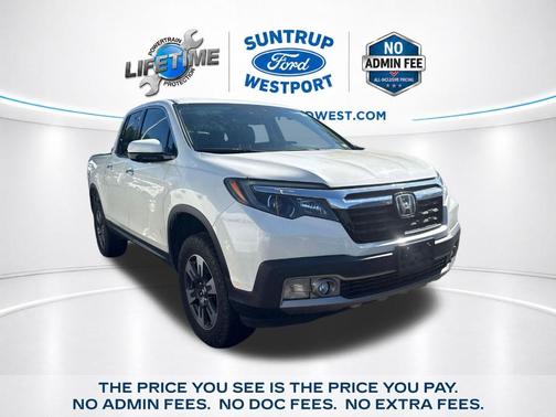White Diamond Pearl 2019 Honda Ridgeline RTL-E