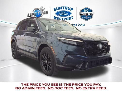 Blue 2024 Honda CR-V Hybrid Sport-L