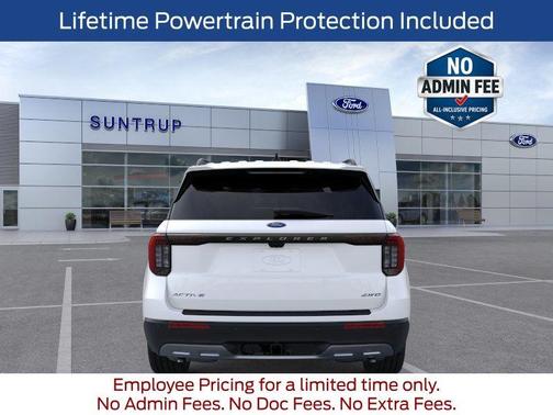 White 2026 Ford Explorer Active