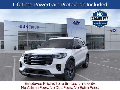 White 2026 Ford Explorer Active