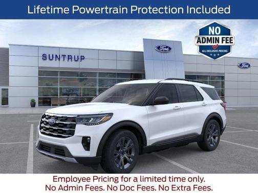 White 2026 Ford Explorer Active