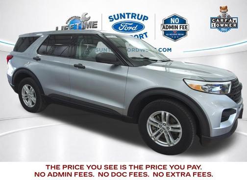 Silver Metallic 2023 Ford Explorer Base