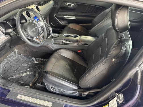 Kona Blue Metallic 2018 Ford Mustang EcoBoost Premium