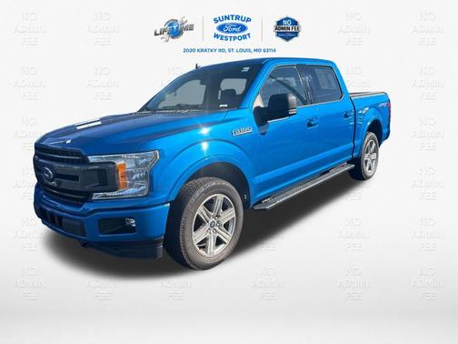 Velocity Blue Metallic 2019 Ford F-150 XLT