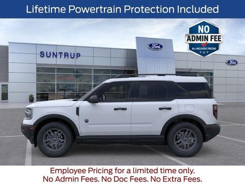 White Metallic 2026 Ford Bronco Sport Big Bend