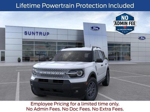 White Metallic 2026 Ford Bronco Sport Big Bend
