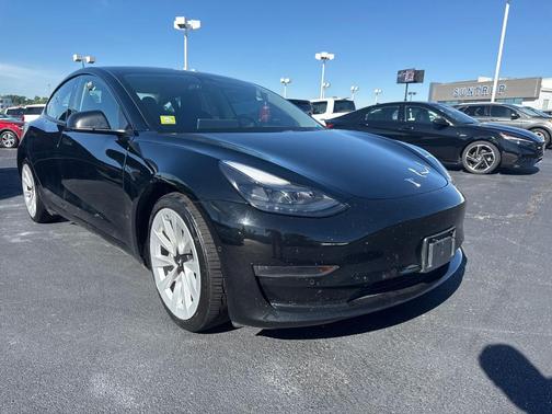 Black 2022 Tesla Model 3 Long Range