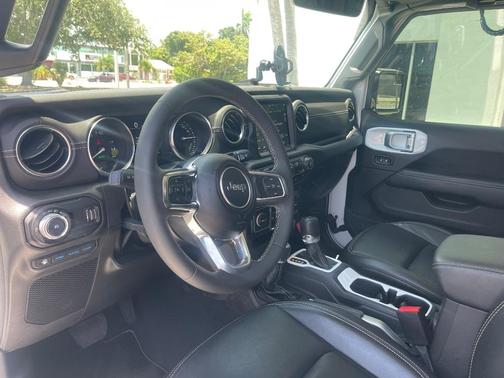 White 2023 Jeep Wrangler 4xe Sahara