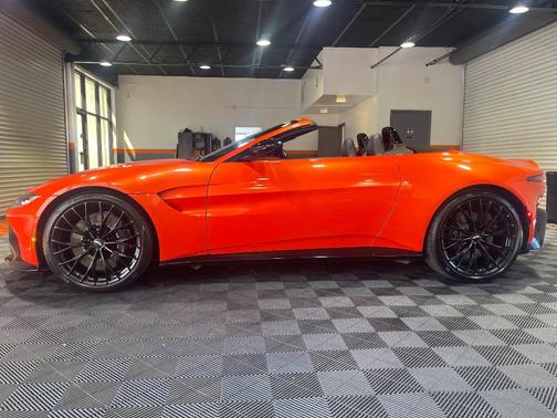 Orange 2023 Aston Martin Vantage