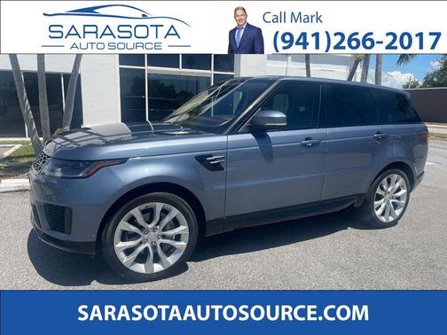 Byron Blue 2019 Land Rover Range Rover Sport 3.0L Supercharged HSE